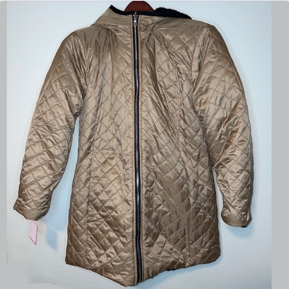 Kate Spade Reversible Sherpa Quilted Jacket - Picture 9 of 11